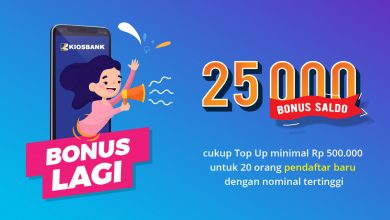 bonus saldo kiosbank