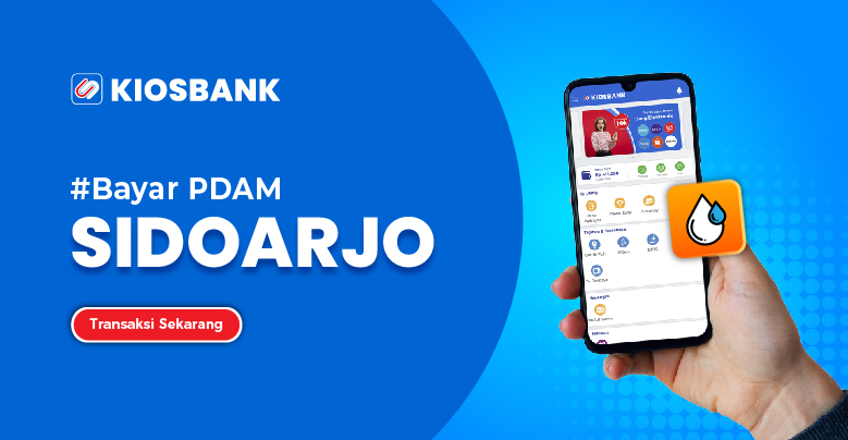 Bayar PDAM Kab Sidoarjo Delta Tirta di Aplikasi Kiosbank