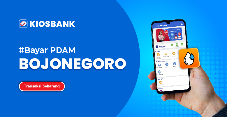 Bayar Tagihan PDAM Bojonegoro secara online di Kiosbank