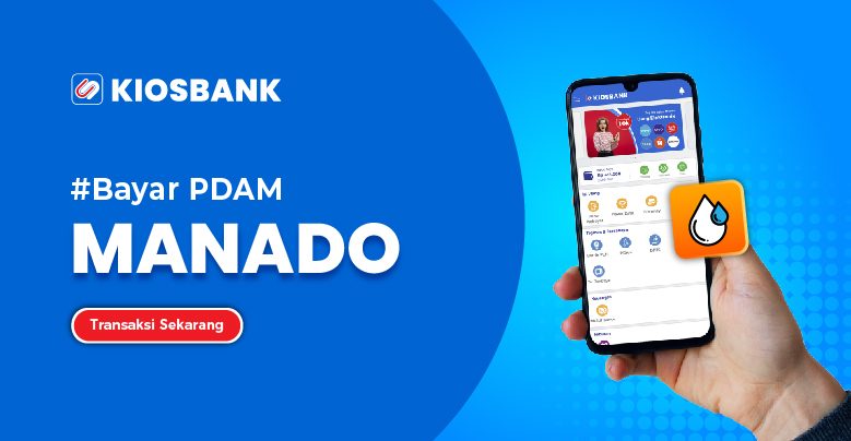Cek & Bayar PDAM Kota Manado di Aplikasi Kiosbank