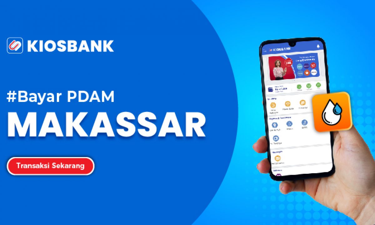 Cek Tagihan PDAM Kota Makassar Bayar Bisa di Kiosbank