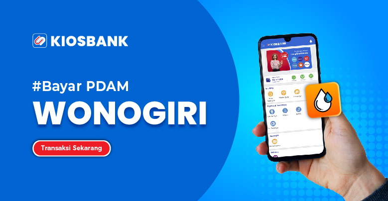 Pembayaran Tagihan PDAM Wonogiri Giri Tirta Sari di Kiosbank