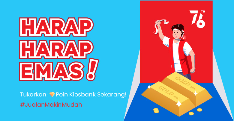 Promo Poin Kiosbank, Harap Harap Emas