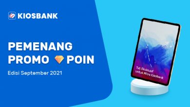 Pemenang Promo Poin Edisi September 2021 PPOB Kiosbank