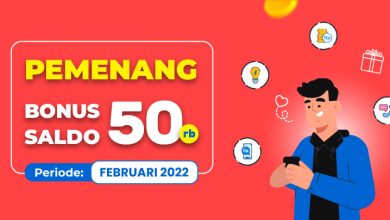 Pemenang Promo Saldo Kiosbank Edisi Februari 2022 #MitraKiosbank