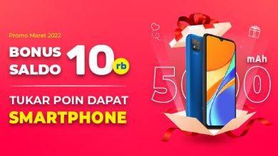 Promo Edisi Maret - Bonus Hadiah Smartphone Eksklusif dan Saldo 10.000 untuk Mitra Kiosbank.