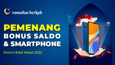 Pemenang Promo Maret 2022 - Hadiah Smartphone dan Bonus Saldo Pengguna Baru Mitra Kiosbank