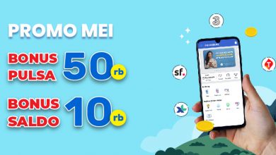 Promo Edisi Mei - Hadiah Pulsa 50K dan Saldo Rp 10.000 Mitra Kiosbank