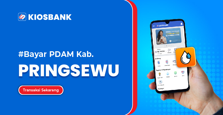 PDAM Pringsewu Way Sekampung, Cek & Bayar Tagihan Air kabupaten di aplikasi Kiosbank