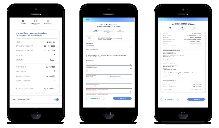 Perpanjang STNK Online Aplikasi Signal Samsat Bayar Pajak PKB
