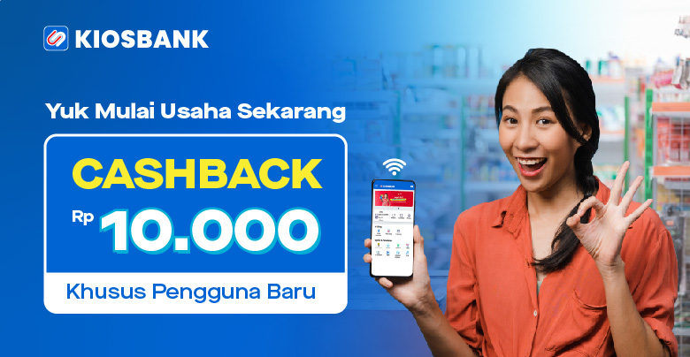 Cara Daftar Mitra Kiosbank - Dapatkan Bonus Saldo 10 ribu Promo Oktober