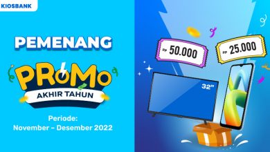 Pemenang Promo Akhir Tahun Kiosbank Periode Nov-Des 2022