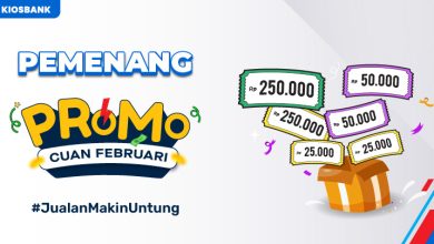 Pemenang Promo Cuan Februari Mitra Kiosbank Terus Cuan Tiap Bulan