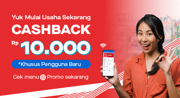Rezeki Pendaftar Baru Cashback 10 ribu Aplikasi Kiosbank Promo Agustusan