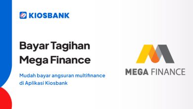 Bayar Angsuran Mega Finance di Aplikasi Kiosbank Aja