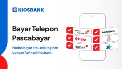 Bayar Tagihan Telepon Pascabayar Telkom indihome Semua Operator via kiosbank