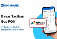 Cara Bayar Gas PGN Online Pertamina Gas Negara di aplikasi PPOB Kiosbank