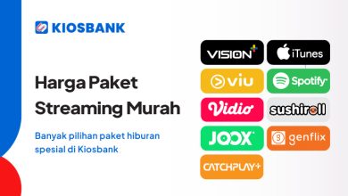 Voucher Streaming Murah Viu Genflix Vidio Catchplay Spotify Sushiroll Vision iTunes hingga Joox di aplikasi Kiosbank