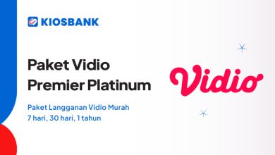 Voucher Vidio Premier Platinum Paket Murah hanya Kiosbank