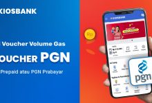 Cara Beli PGN Prepaid Voucher Volume Gas PGN Prabayar di Aplikasi Kiosbank