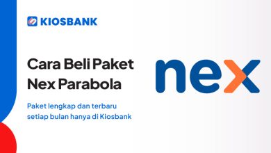 Paket Nex Parabola Update Harga Paket dan Cara Top Up di aplikasi Kiosbank