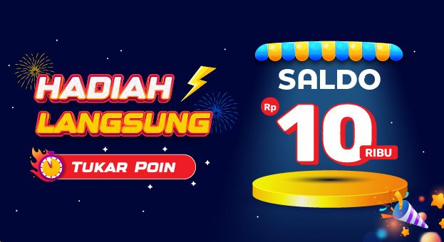 Hadiah Langsung Bonus Saldo 10 ribu Promo Mitra Kiosbank