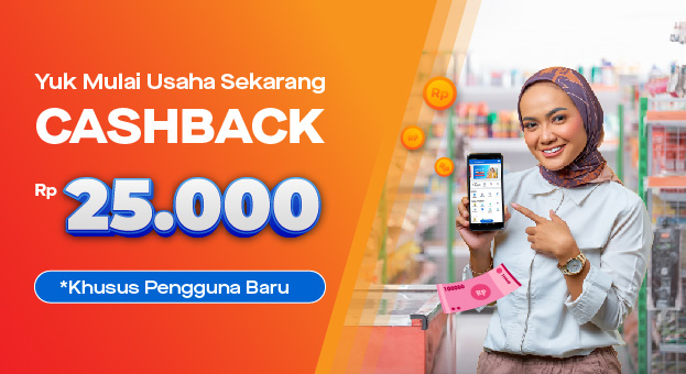 Promo Februari Kiosbank Rezeki Pendaftar Baru Cashback 25 ribu