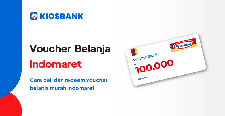 Jual Beli Voucher Indomaret Bisa Belanja Murah hanya di aplikasi Kiosbank