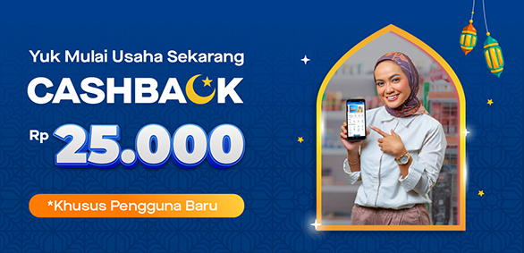 Rezeki Pendaftar Baru Cashback 25 ribu Promo Kiosbank