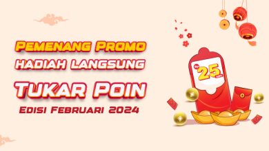 Pemenang Promo Februari Hadiah Langsung Tukar Poin Kiosbank
