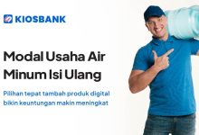 Modal Usaha Air Minum Isi Ulang Keuntungan tambah produk gigital Kiosbank