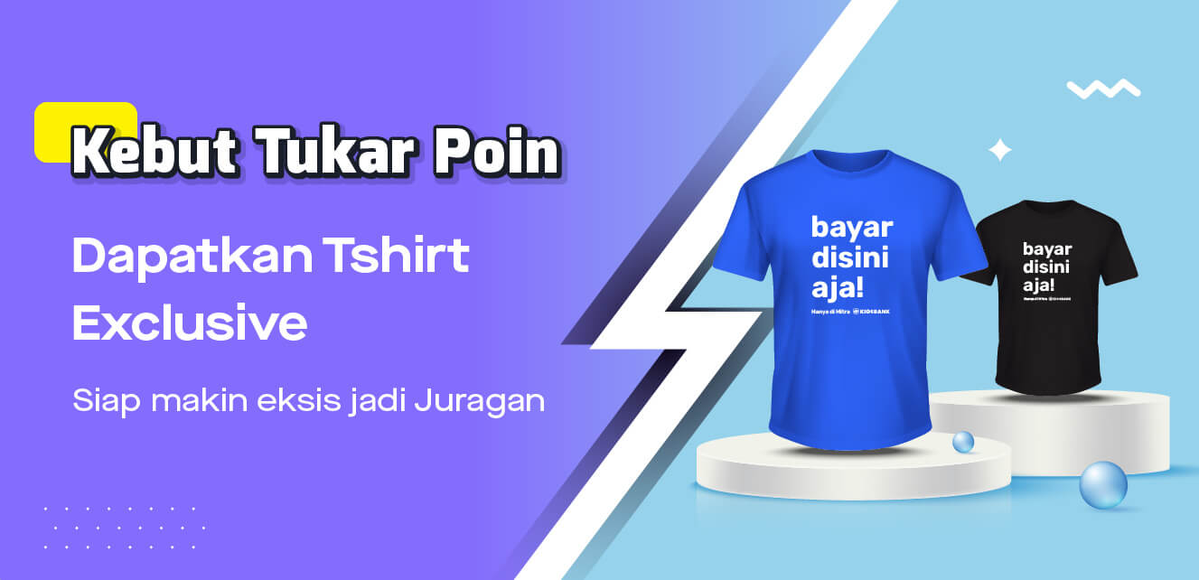Promo Oktober Extra Cuan Tiap Bulan Buat Juragan Kaos Tshirt