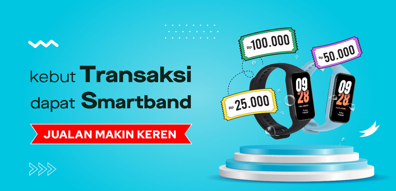 Promo Oktober Extra Cuan Tiap Bulan Buat Juragan Smartband