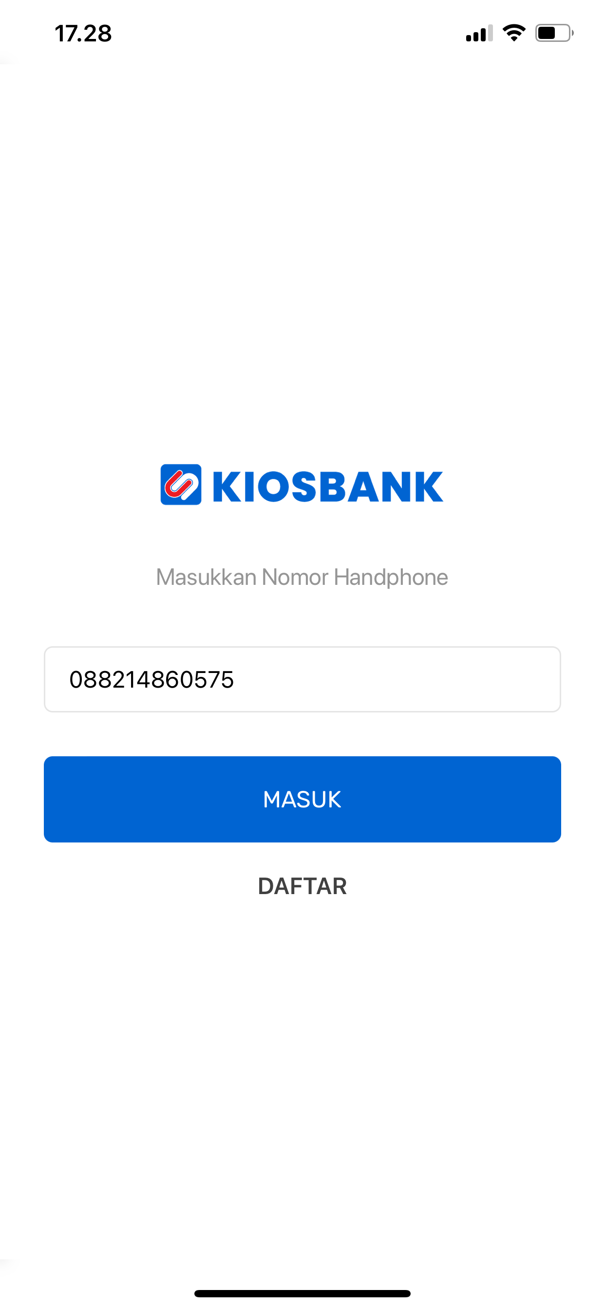 cara daftar Kiosbank ios iphone Jadi Mitra Kiosbank PPOB Online