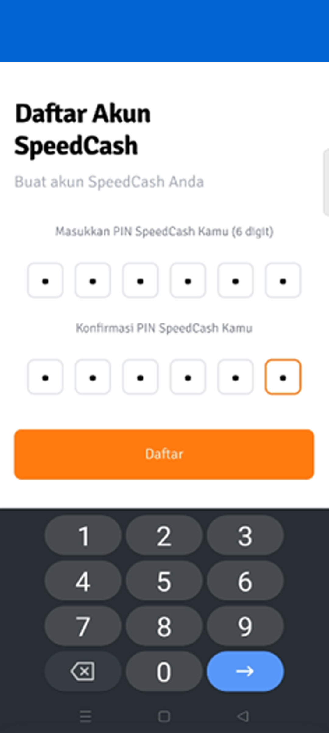 cara daftar aplikasi kiosbank mobile