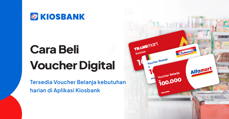 Cara Beli Voucher Digital e-Voucher di Aplikasi Kiosbank