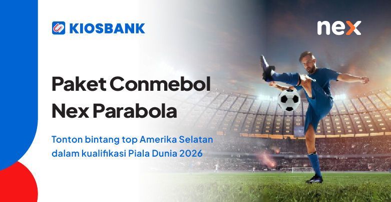 Paket Conmebol Nex Parabola World Cup Qualifiers 2026