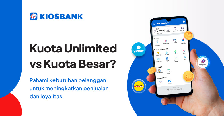 Paket Data Unlimited vs Kuota Besar, Mana yang Lebih Diminati, Cek aplikasi Kiosbank