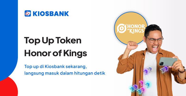 Cara Top Up Token Honor of Kings (HOK) Lewat Kiosbank