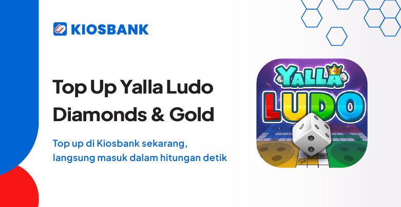 Top Up Yalla Ludo Diamonds Gold Termurah di Kiosbank