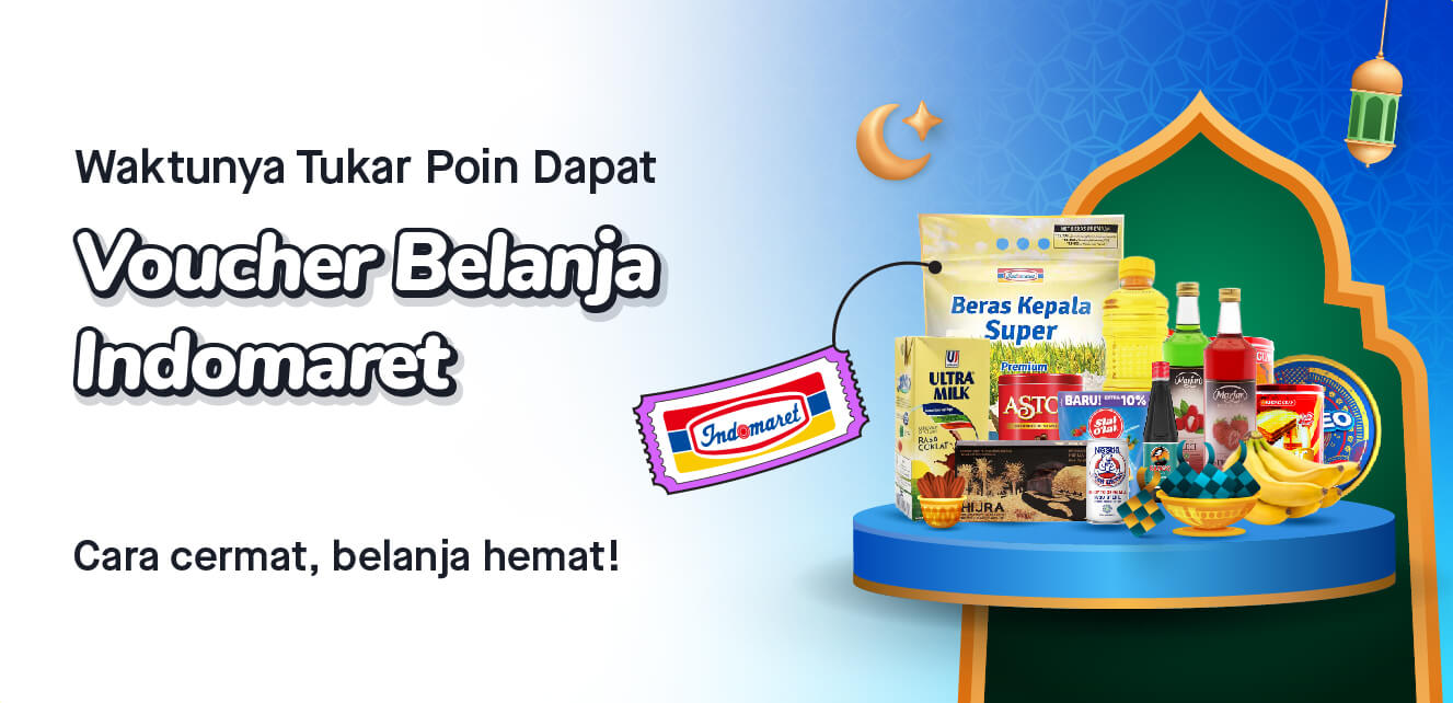 Promo Untung Maret Rayakan Ramadan Penuh Berkah Mitra Kiosbank Voucher Belanja Indomaret