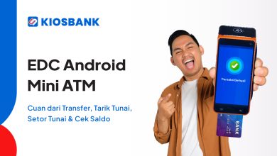EDC Android Mini ATM dari Kiosbank bisa tarik tunai transfer cek saldo