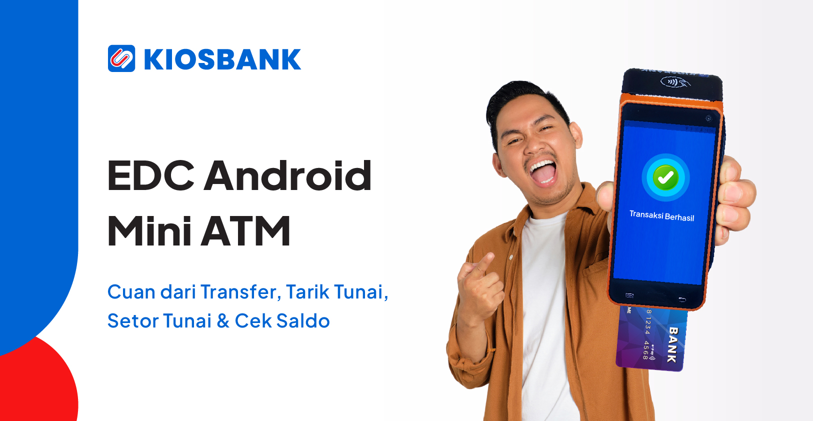 EDC Android Mini ATM dari Kiosbank bisa tarik tunai transfer cek saldo