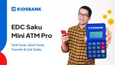 EDC Saku Mini ATM Dari Kiosbank, Tarik Tunai, Setor Tunai, Transfer, Cek Saldo