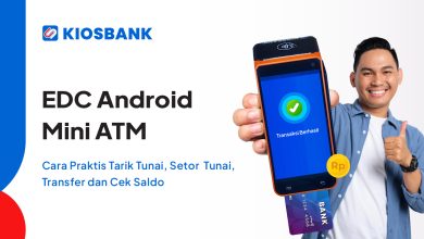 Jual EDC Android Tarik Tunai Transfer dan Cek Saldo di Kiosbank