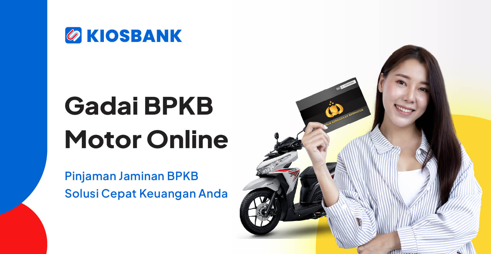 Cara Gadai BPKB Motor Online Agen Axi Adira Finance Mitra Kiosbank