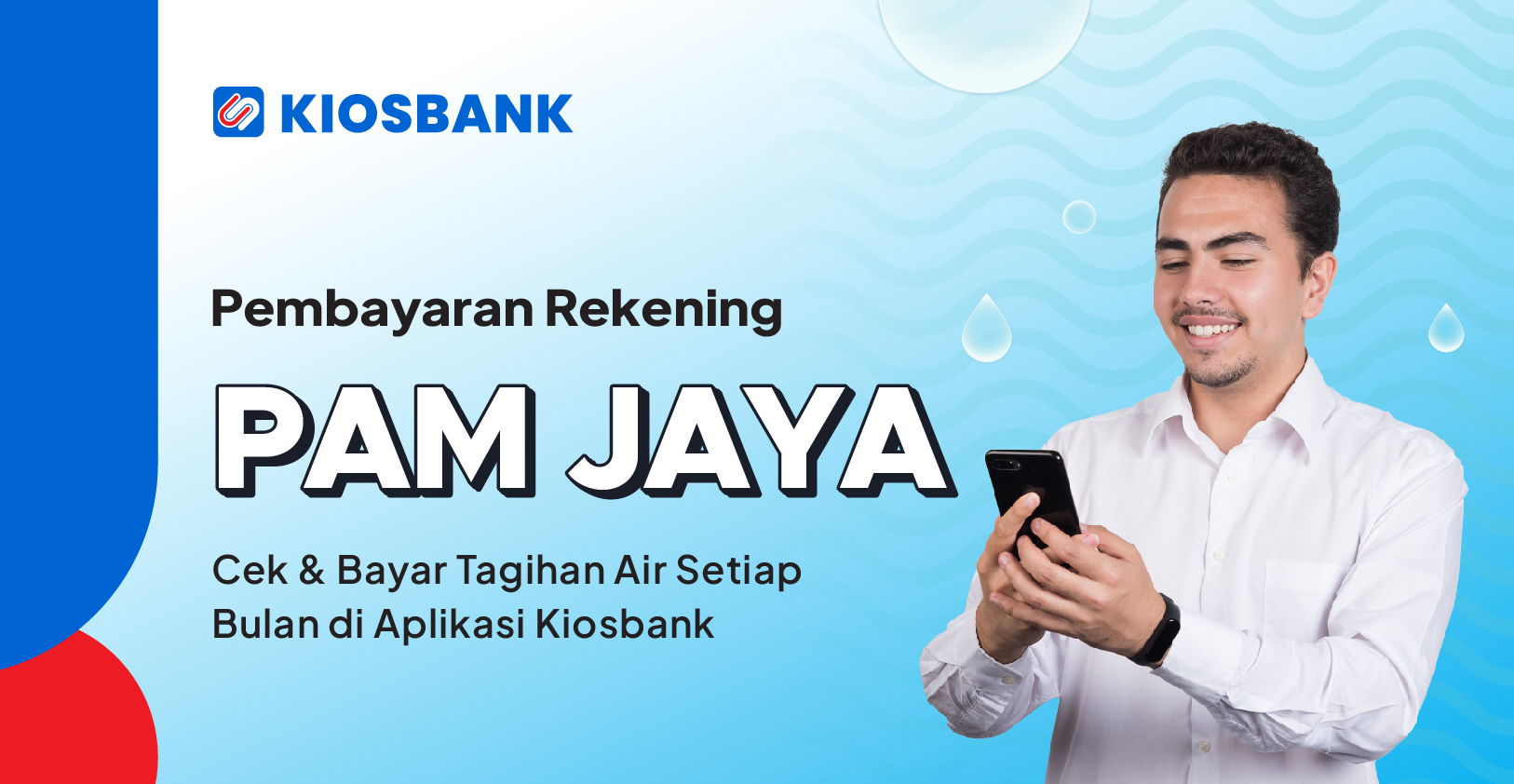 Bayar PAM Jaya Jakarta Online di Aplikasi Kiosbank