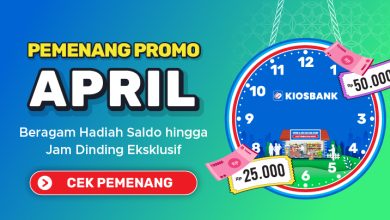 Pemenang Promo Ketupat Mitra Kiosbank Edisi April