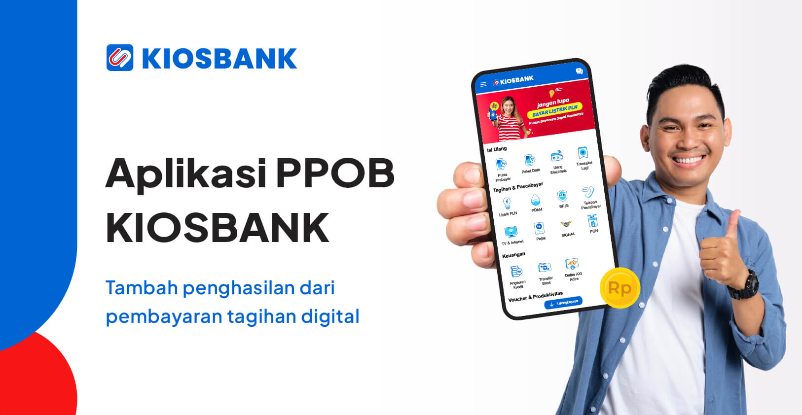 Kiosbank Aplikasi PPOB Terlengkap Bikin Usaha Makin Untung