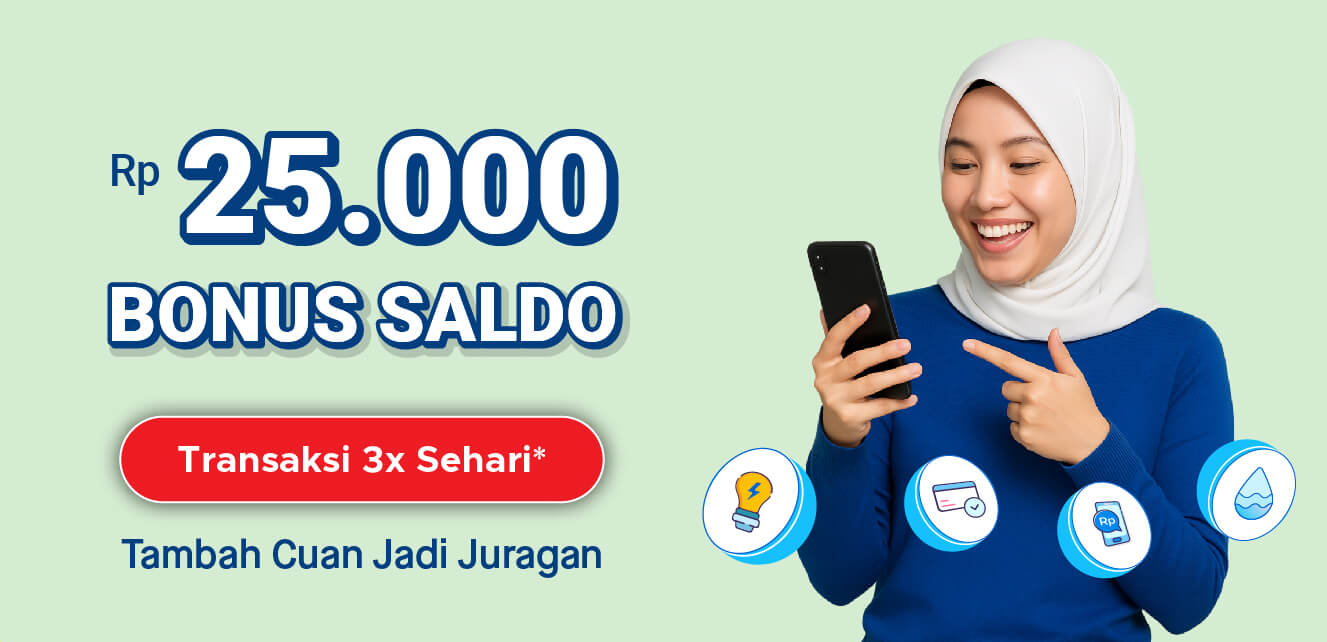 Promo Juragan Juli Raih Keuntungan Bonus Saldo Rp 25.000